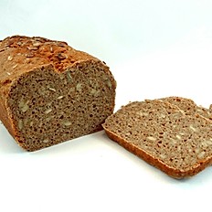 Chleb żytni razowy ze słonecznikiem na zakwasie 650g