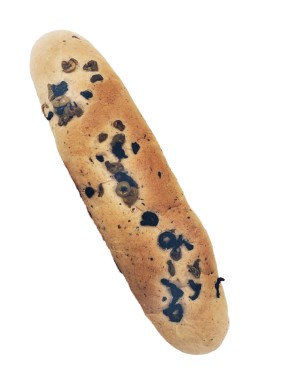 Bagietka orkiszowa z oliwkami 250g