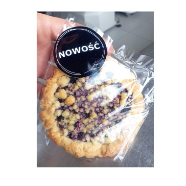 Mini tarta orkiszowa z owocami sezonowymi 4x100g