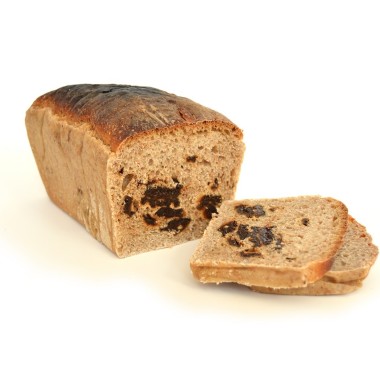 Chleb orkiszowy ze śliwką na zakwasie 650g